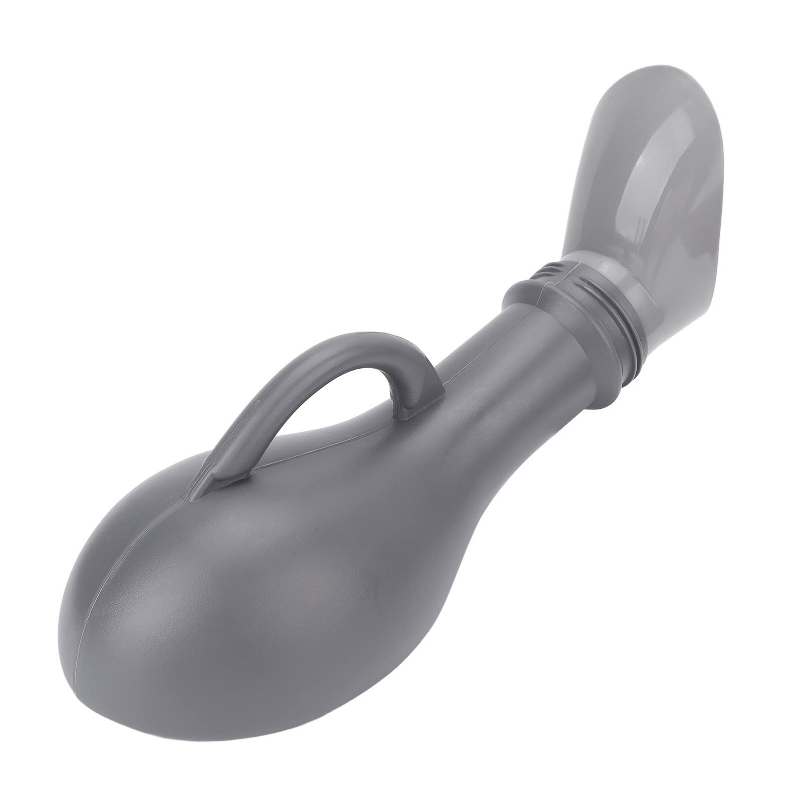 Socobeta Male Urinal Bottle Urine Bottle with Long Neck Wide Openning Spill Proof Handle for Elderly Bedridden Patient