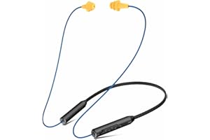 Mipeace Ear Protection Headphones, Bluetooth Hearing Protection Wireless earbuds-29dB Noise Reduction earplugs Neckband Headp