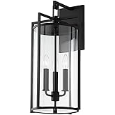 Troy Lighting Percy - 3 Light Outdoor Wall Mount in Industrial Style-21.5 Inches Tall and 11 Inches Wide-Black Finish