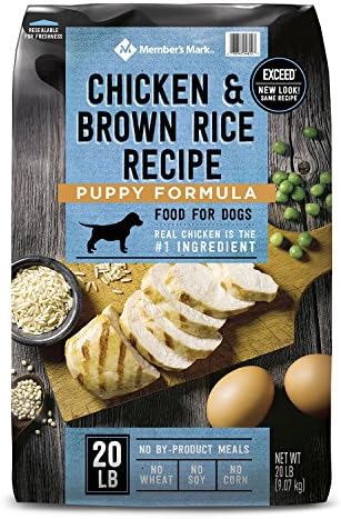 members mark dog food chicken and rice