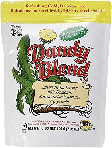 Dandy Blend, Instant Herbal Beverage with Dandelion, Caffeine Free, 3 Pack (200 g Each) occurs naturally in the roots