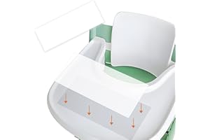 SPIDFEE Suction Solver Stickers Adhesive Mat Compatible with Stokke Tripp Trapp Tray Enhances Suction Grip for Baby Bowls Plates Toys Fits Baby High Chairs Tray - 4PCS