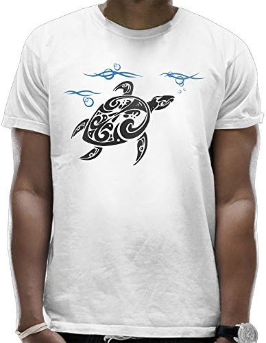 Men's Sea Turtle In Ocean Water Short Sleeve T Shirt