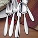 Oneida Mooncrest 65-Piece Flatware Set, Service for 12 Silver