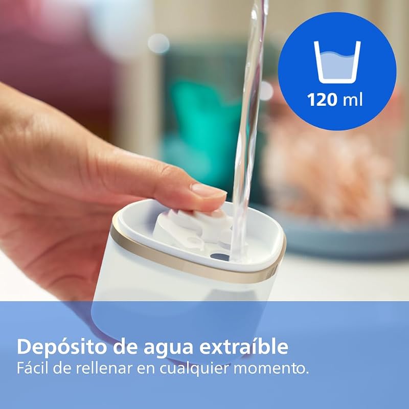 3000 Vaporizador de Mano Vertical, 1000 W, 20g/min, Blanco