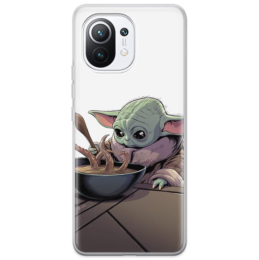 ERT GROUP mobile phone case for Xiaomi 11 original and officially Licensed Star Wars pattern Baby Yoda 027 optimally adapted to the shape of the mobile phone, case made of TPU — image 1