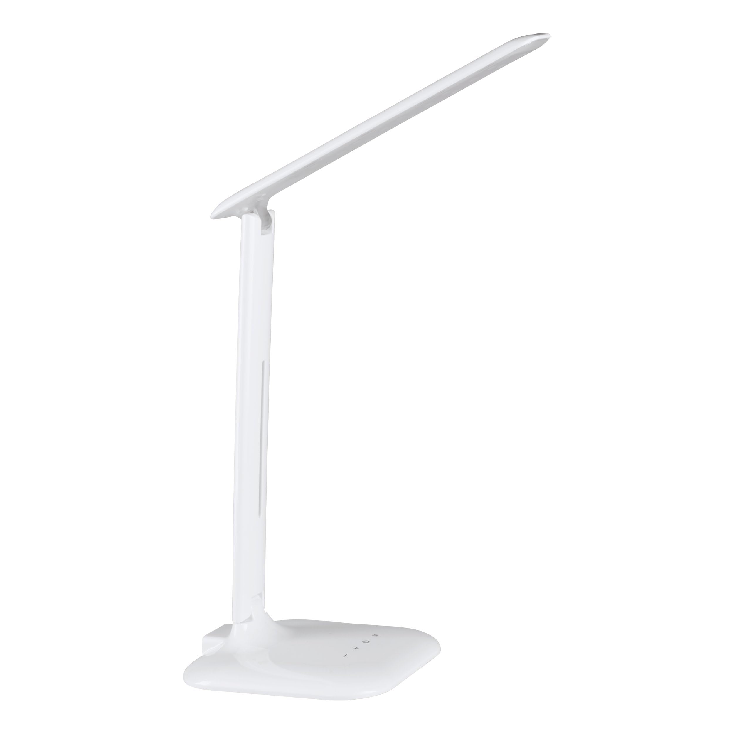 Eglo LED Modern Adjustable Steel/Plastic Touch Dimming Desk Lamp 'CAUPO'