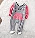 Greenafter Baby Girls Funny Saying Rompers Toddler Footless Coveralls Jumpsuit Clothes (6-9M, Gray)