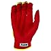 Franklin Sports MLB David Ortiz CFX Pro Signature Series Batting Glove, Red/Optic Yellow, Large, Pair