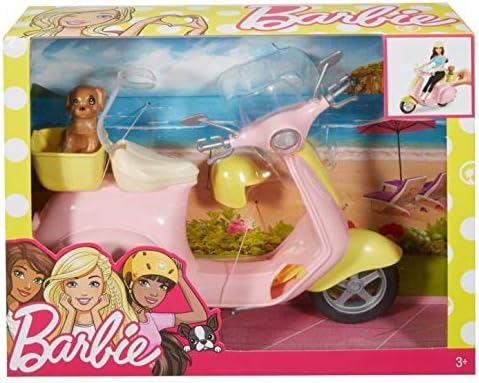 barbie on the go scooter