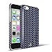 iPhone 5C case for women, Akna Stylish-fit Series Glossy Fabulous Girl Case for iPhone 5C [Royal Blue Polka Dots](U.S)
