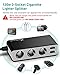 Cigarette Lighter Splitter, CHGeek Car Charger 120W 12V 24V 3-Socket Power Adapter DC Outlet with 6.8A 4-Port USB (Gray-Black)