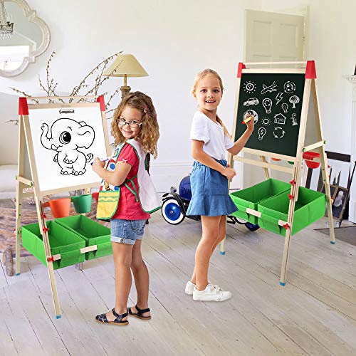 5 Arkmiido+Double+Sided+Whiteboard+Chalkboard+Accessories