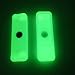 Remote Case for Apple TV 4K/4th Generation, Silicone Remote Cover Sleeve Lightweight [Anti Slip] Shock Proof Skin Protective Case for Apple TV 4K Siri Remote Controller - Green Glow in The Dark