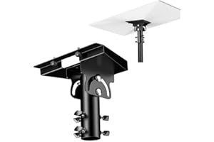 Bohconn Starlink Gen 3 Pipe Adapter, Starlink Pole Mount, Starlink Mounting Kit, Starlink V3 Mount Plate Roof Mount for Starl