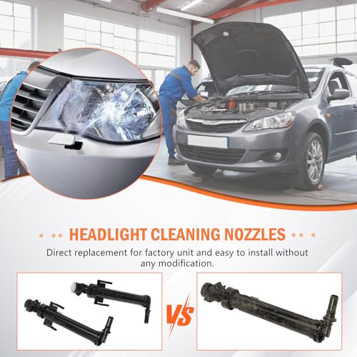 FanPaYY Headlight Washer Nozzle for 1 F20 F21 2 F22 3 Series F30 F31 F34 4er F36 F33 F32 Headlight Washer Nozzle 61677275657
