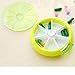 INVODA Pill Cases Pill Box Weekly 3 Times 7 Compartments Large Medicine Pill Organizer (Lemon 1PCS)