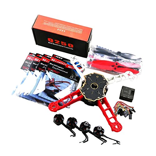 eTurbine FPV Racer TB250 assemblé avec caméra et sac