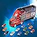 COONLINE Toy Cars Transport Car Carrier Truck Toy Includes 12 Mini Car Toys, Great Toy Car for Boys and Girls