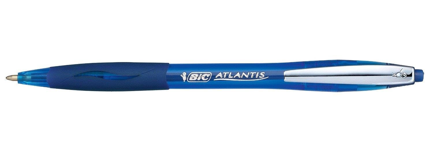 BIC 902132 - BIC Atlantis Premium Retractable 1.0mm Blue 902132
