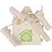 Green Home Habits Reusable Produce Bags - Organic Cotton Mesh - 5 Pack - Large Size for Grocery Shopping - With Convenient Muslin Carry Bag
