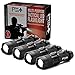 PeakPlus LFX100 Mini Flashlights [4 Pack] - EDC Flashlight with Belt Clip, Zoom, Strobe - Bright Pocket Tac Light Tactical Flashlights For Kids, Emergency, Camping