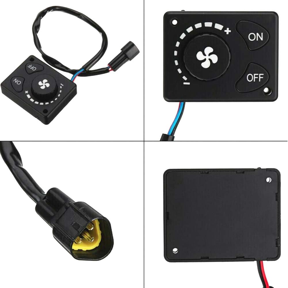 Queentres 12V 24V Car Air Parking Heater Controller Switch Knob Car Air
