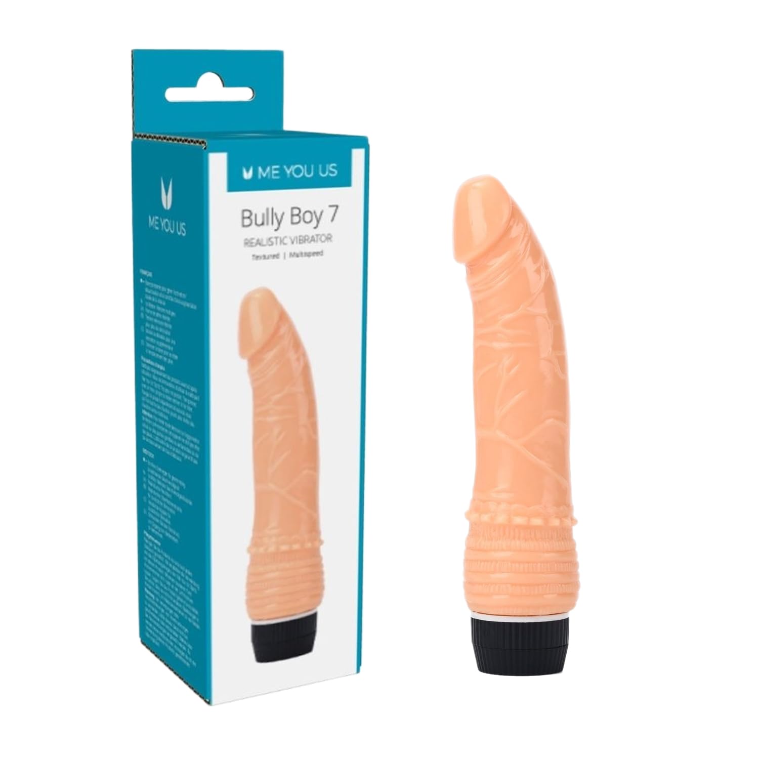 Kinx Bully Boy 7 Realistic Vibrator, 7 inch - Flesh