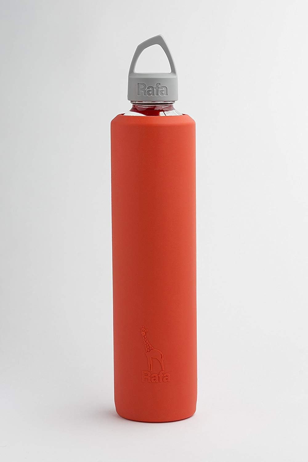 Sleeve and Lid for 800 ml VOSS Glass Bottle (Sriracha & Gray), Sports