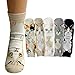 Every day Women,Girls,Boys Animal Cotton Blend Casual Socks Crew Socks,One Size Fits Most (No1.)