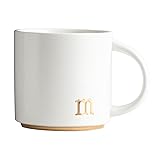 COLLECTIVE HOME - Monogram Ceramic Mugs, 15 oz