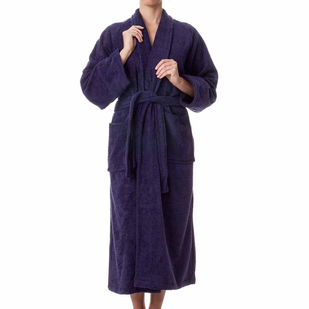Unisex Terry Cloth Robe 100 Long Staple Cotton Hotel/Spa Robes