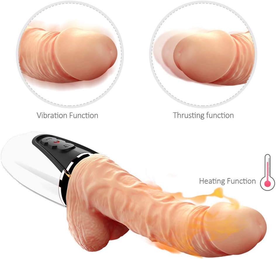 Powerful Thrusting Tongue Vibrantor Electric 7-Speeds Vibranting Wireless Pussey Telescopic Massaging Toys,Rechargeable Heating Adullt Toys for Women for Neck Shoulder Back Body Tool Tshirt