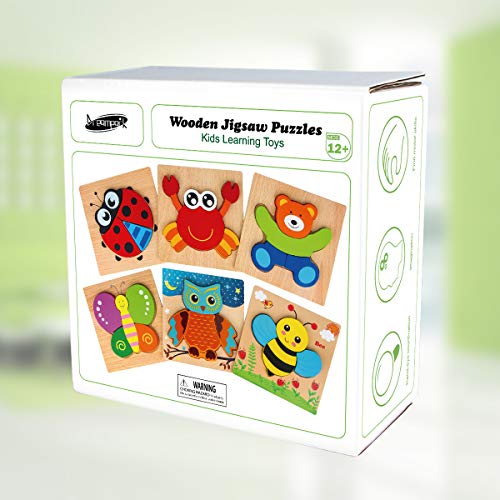 4 Dreampark+Wooden+Puzzles+Toddlers+Educational