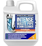 Pro-Kleen Intense Waste Pipe and Tank Cleaner for Caravans and Motorhomes (1 Litre) - Deeply Clea...