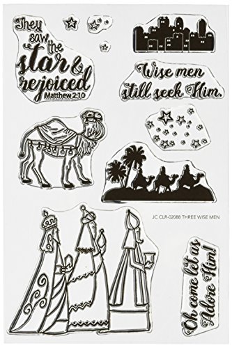 Joy Clair Three Wise Men | Bible Journaling Stamps, Clear