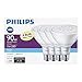 Philips LED Indoor/Outdoor Non-Dimmable PAR38 25-Degree Spot Light Bulb: 1000-Lumen, 5000-Kelvin, 11-Watt (90-Watt Equivalent), E26 Base, Daylight, 4-Pack