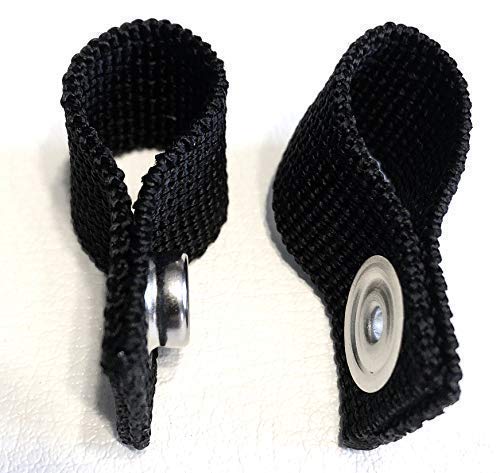 Fix My Gear Hockey Helmet Chin Strap Loops (Black)