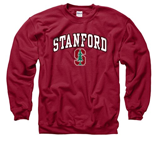 Stanford Cardinal Adult Arch & Logo Gameday Crewneck Sweatshirt - Cardinal , XX-Large