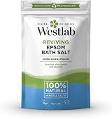 Westlab Epsom Bath Salts 1000g Pack of 4 Pure Mineral Magnesium Sulfate view 1