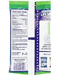 Life Savers Wint O Green bolsa de mentas sin azúcar