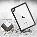iPad Mini 4 Waterproof Case, Meritcase iPad Mini 4(7.9 inch, IP68 Waterproof Full Body Snowproof Dustproof Shockproof Case with Touch ID and Kickstand for Snowmobile Swimming Surfing Diving- (Black)
