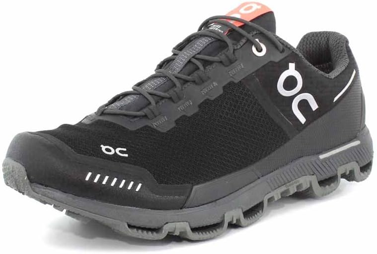 Mens Cloudventure Waterproof Black/Dark Trail Runner - 8.5