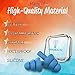 Keenhealth Reusable Silicone Ear Plugs - Perfect for Sleeping