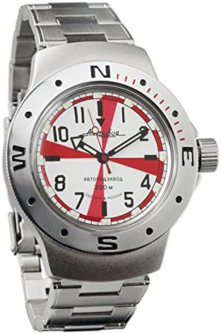 VOSTOK AMPHIBIAN RUSSIAN WATCH WR 200 m AMPHIBIA DIVER RADIOROOM #060750