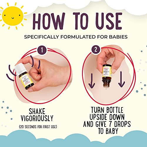 Mama Natural Baby Probiotic Drops (0.28 Fl Oz) 4 Billion CFU