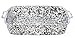 Enamelware Lasagna Pan, 15 x 9.5 inches, Grey/White Splatter