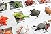 Montessori Pet Animal Match - Miniature Pet Animal Toy Figurines with Matching Cards - 2 Part Cards. Montessori Learning Toy, Language Materials Busy Bag Activity
