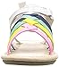 Carter's Girls' Denise Fashion Sandal, White, 9 M US Toddler