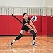 AceList 2 Packs (1 Pair) Protective Compression Wear - Men & Women Basketball Brace Support - Best to Immobilize, Strap & Wrap Knee for Volleyball, Football, Contact Sports - Medium Size - Black